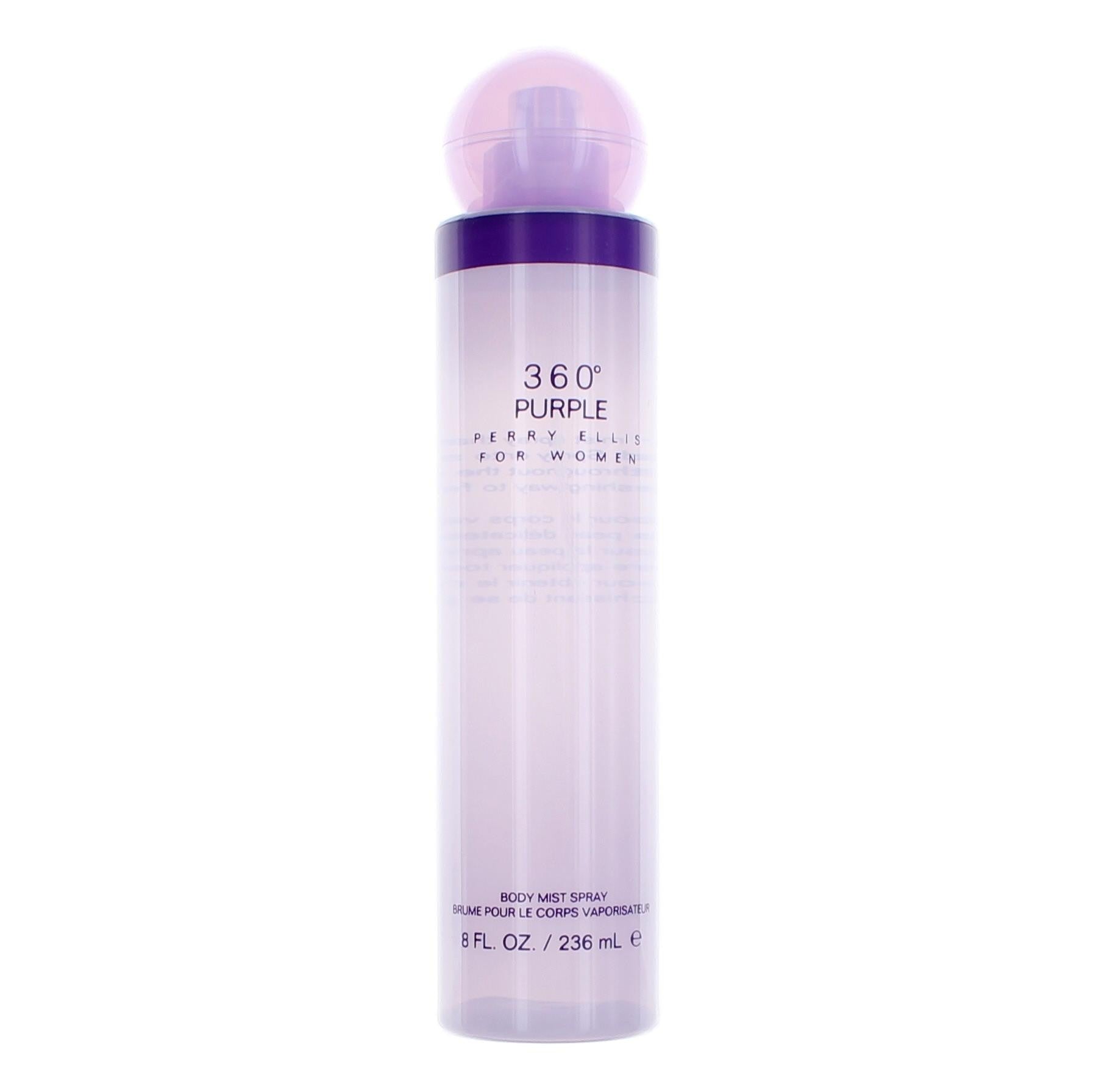 Photo of Perry Ellis 360 Purple by Perry Ellis, 8 oz Body Mist Spray for Women
